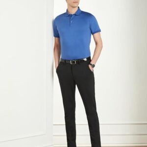 Symbol Premium Men's Slim Fit Stretch Knit Pants - Smart Casual | Flexi Waist